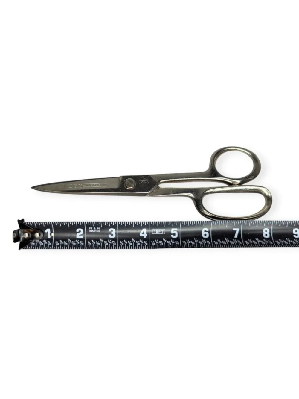 Vintage Wiss Inlaid #1 DS Industrial Straight Shears Scissors Made in the USA